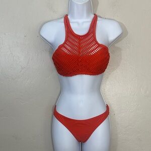 Xhilaration Red Bikini Set
